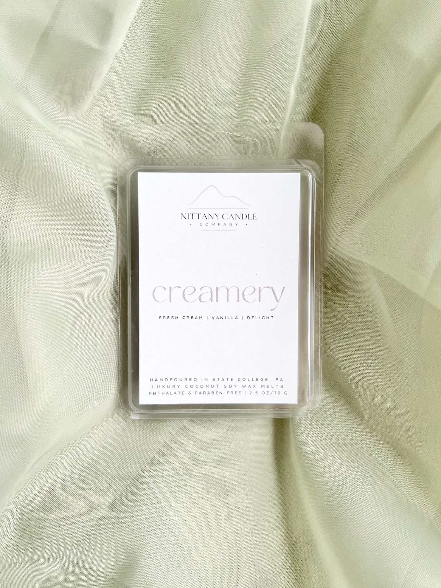 vanilla ice cream scented wax melts