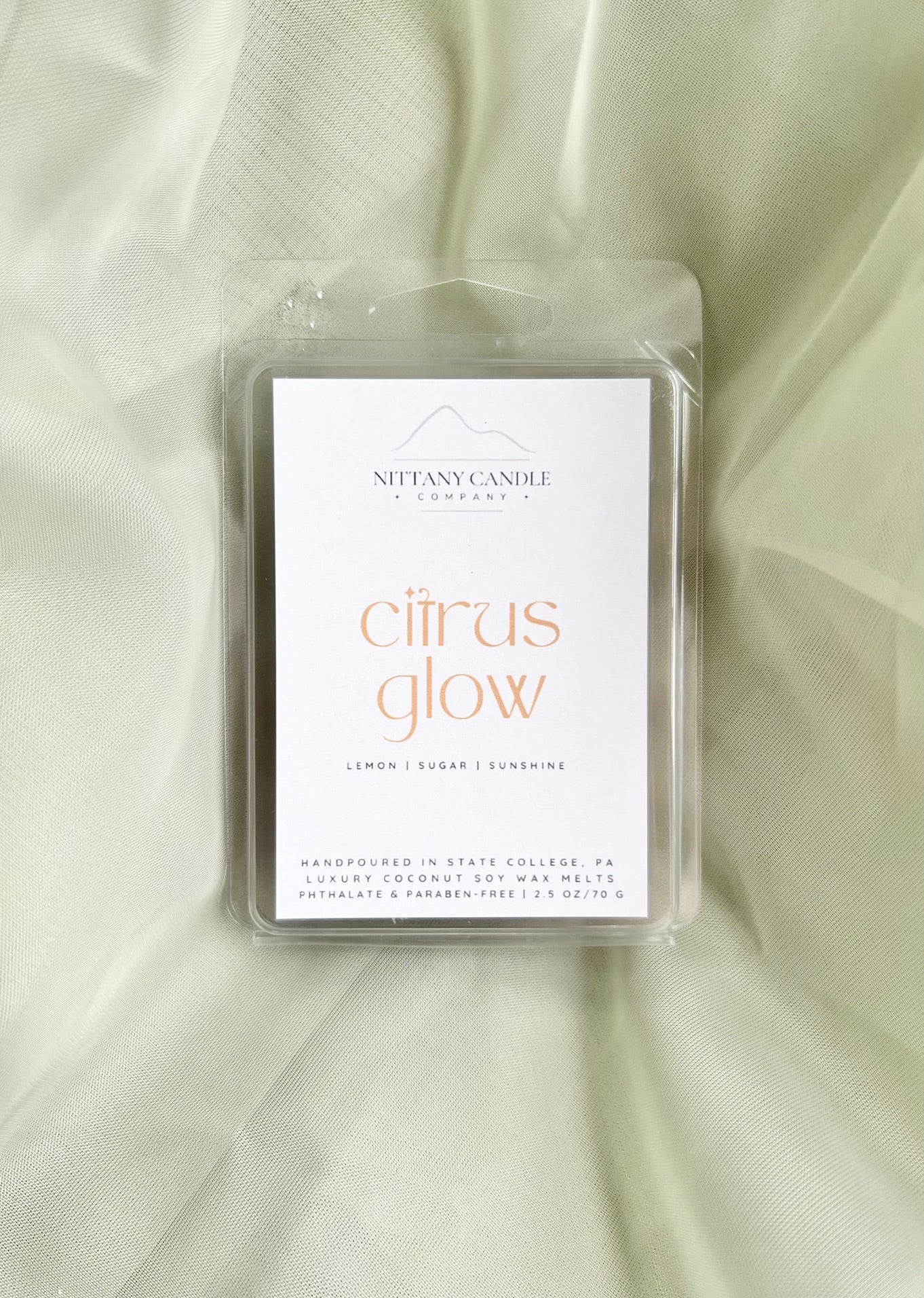 Nittany Candle Company citrus wax melts