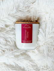 PEPPERMINT MOCHA WOOD WICK CANDLE